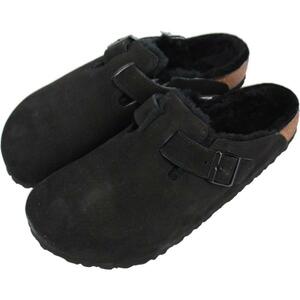 ★ビルケンシュトック/BIRKENSTOCK★新品　ボストン シアリング/Boston Shearling ブラック 26ｃｍ レギュラー幅　ドイツ製