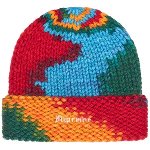 新品 24SS Supreme Gradient Spacedye Beanie グラディエント スペースダイ ビーニー Multicolor マルチカラー 帽子 ニットキャップ