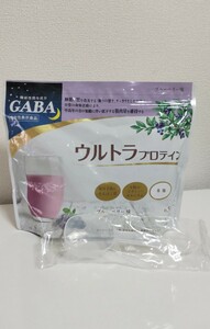 新品未開封★ウルトラプロテイン 1袋(約３０食分)軽量スプーン付き★GABA ブルーベリー味★カーブス★賞味期限２０２５年１月