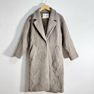 H7824FF UNITED ARROWS ユナイテッドアローズ GREEN LABEL RELAXING サイズ36(S位) ロング コート チェスターコート ベージュ レディース