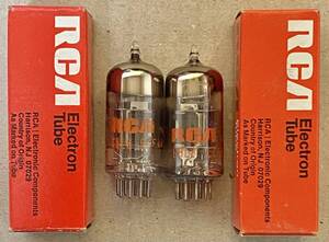 ■NEW20405■ RCA 6BL8/ECF80　新品元箱入２本セット