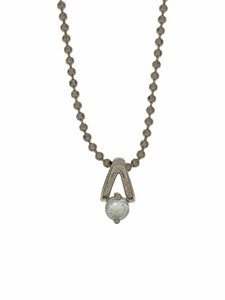 AQUA SILVER◆ネックレス/SILVER/SLV/トップ有/メンズ