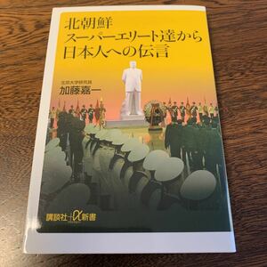 北朝鮮スーパーエリート達から日本人への伝言 講談社＋α新書