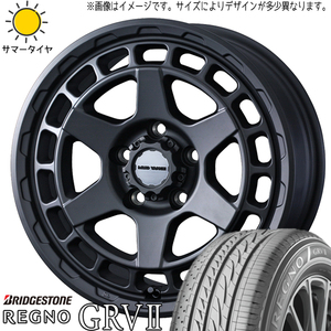 215/65R16 サマータイヤホイールセット ハイエース (BRIDGESTONE REGNO GRV2 & MUDVANCEX TypeS 6穴 139.7)