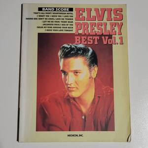  エルヴィスプレスリー バンドスコア ベスト 楽譜 ELVIS PRESLEY BEST ギター、ベース・タブ譜 オールディーズ