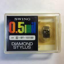 SWING 0.5mil DIAMOND STYLUS サンヨー101SD S-ST-101SD レコード針