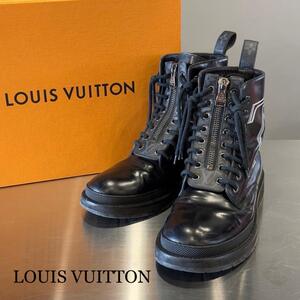 『LOUIS VUITTON』ルイヴィトン (8) LVサイドプリント ブーツ