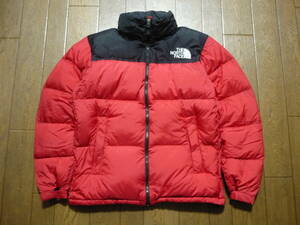 THE NORTH FACE　ノースフェイス　ヌプシ　ダウンジャケット　ND91841　レッド　サイズL