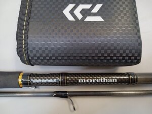 ◆ DAIWA ダイワ モアザン EX AGS 109ML/M 2ピース スピニングロッド 釣竿 保存袋付 タグあり [13] No.4283