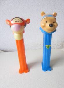 ★ 「ペッツ　PEZ」 くまのプーさん＆ティガー　２本セット　★