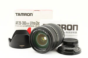TAMRON AF 28-300mm F3.5-6.3 XR LD [IF] Macro(A06) 高倍率 ズームレンズ / タムロン ニコン Nikon Fマウント用 [極美品] #2116728A
