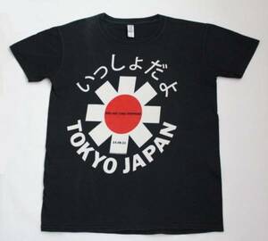 【レッチリ】レッド・ホット・チリ・ペッパーズ　Tシャツ　古着　バンドT　黒　日本語　フェスなどに