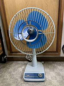 MITSUBISHI　三菱　R-30H　30㎝お座敷扉H　AC ELECTRIC FAN　3枚羽根　扇風機　昭和　レトロ　アンティーク　①