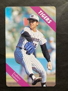 カルビープロ野球カード 93年 No.93 湯舟敏郎 阪神タイガース 1993年 (検索用) レアブロック ショートブロック ホログラム 金枠 地方版