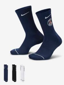 【新品定価即決[L]】PSG エブリデイソックス(3足セット)★Paris Saint Germain★パリサンジェルマン★NIKE★air jordan