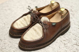 【美品/ポニーファー】PARABOOT MICHAEL 41(パラブーツ ミカエル 馬毛 シャンボード REIMS ランス CHAMBORD william チロリアン アザラシ)