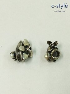 J715a [セット] TROLL BEADS トロールビーズ スペーサー シルバー 925S LAA | G