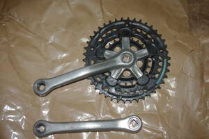 クランク　Shimano　Hyperdrive C Altus FC M 290 170mm SD 42 32 24 Old atb mtb