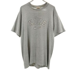 ナイキ 90s オールド 白タグ ジャンク 半袖 Tシャツ M グレー NIKE メンズ