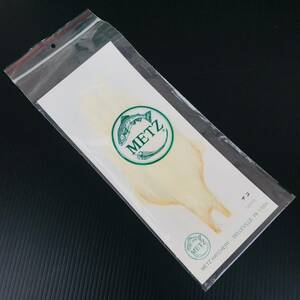 METZ/メッツ ヘンネック クリーム Hen neck Cream #2 新品 サーモンフライ ドライ ウェット ハックル 毛ばり毛鉤テンカラ本流トラウト渓流