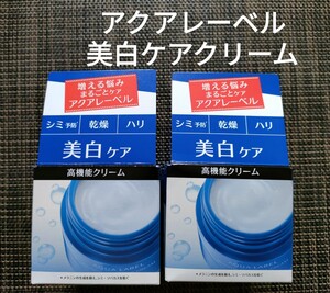 【送料無料】美白ケア2箱　アクアレーベル ブライトニングケア クリーム 50g