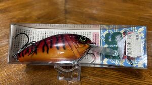 オレンジレッドタイガー MCハマー90 THタックル MCハマー 90 USED 濱田禎二 T.H.TACKLE ティーエッチタックル ルアー クランク バス