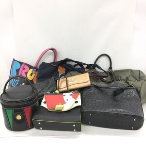 バッグ/財布 おまとめ HUNTING WORLD/ANNA SUI/ほか ハンドバッグ/ボストンバッグ/トートバッグ/ほか【CLAYC041】