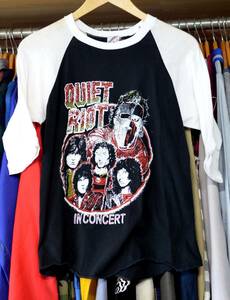 v418/QUIET RIOT クワイエット・ライオット バンドT 80