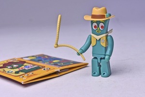 【 GUMBY キューブリック】★ Western GUMBY★箱付★series2★ガンビー★MEDICOM TOY★KUBRICK★メディコムトイ★