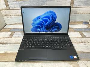 富士通 LIFEBOOK AH54/F/intel core i5-1135G7 2.40GHz/メモリ8GB/NVMe512GB/15.6インチ/win11