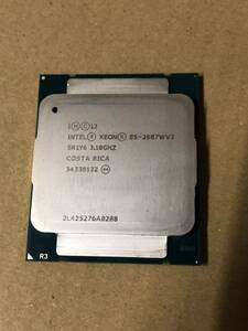 【中古パーツ】DELL poweredge R630 モデルの【CPU】E5-2687WV3 SR1Y6 3.10GHZ管：DELL poweredge R630のCPU②