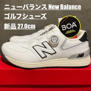 【新品】ニューバランス new balance 27.0cm ゴルフシューズ UGBS574H