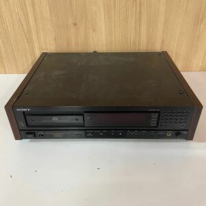 【M-3】 Sony CDP-338ESD CDプレーヤー 音出し可 傷 汚れ ソニー 中古品 2444-63