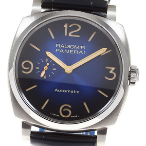 パネライ PANERAI PAM01078 ラジオミール1940 メディテラネオ エディション 自動巻き メンズ 箱・保証書付き_815299