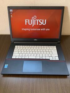 【美品】富士通 LIFEBOOK A574/CPU @ 2.50GHz SSD 128GB メモリー4GB 15.6型ワイド フルHD（1920×1080）無線LAN Win7 法人向けパソコン