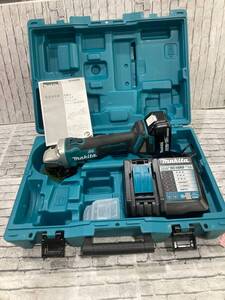 【美品】★マキタ(makita) 100mmコードレスディスクグラインダ GA404DRGN　刃径100mm　回転数8500min-1