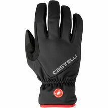 【新品 +6～+14℃即決即日発送】Castelli カステリ / グローブ / Entrata Thermal Glove / Black / Mサイズ