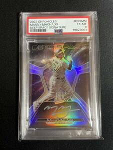 ssp manny machado 直筆サイン deep space 2022 panini chronicles spectra topps chrome autograph マニー マチャド 大谷翔平 mlb カード