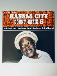 LPレコード KANSAS CITY COUNT BASIE 5 日本国内盤1981年