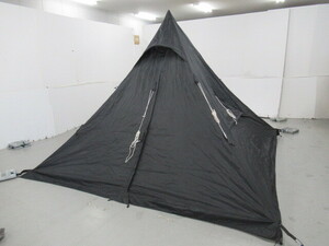DOD ワンポールテントRX(M) ブラック T3-948-BK アウトドア キャンプ テント/タープ 034796001