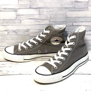 R7466bL CONVERSE コンバース ALL STAR HI オールスターHI ハイカットスニーカー キャンバス グレー チャコール レディース 24.5cm 1J973