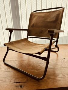 初期MADE IN ENGLAND TRUCK FURNITURE TSP FOLDING LOW CHAIR トラックファニチャー