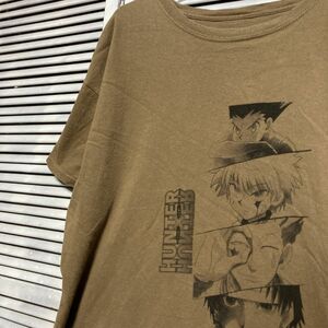 ASSF 1スタ 茶色 アニメ Tシャツ ハンターハンター HUNTER HUNTER 90s 00s ビンテージ アメリカ 古着 ベール 卸 仕入れ