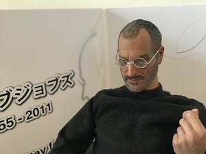 【レジェンド・トイズ社製】 スティーブ・ジョブズ氏の精巧すぎる 1/6フィギュア 付属品有り