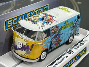 No.185 SCALEXTRIC VW Panel Van Tib DC Comics バットマン [新品未使用 1/32スロットカー]