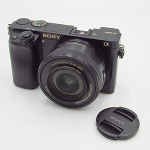 1円〜 SONY ソニー α6000 ミラーレスデジタル一眼カメラ E3.5-5.6/PZ 16-50 OSS レンズ 動作未確認 y191-3409524【Y商品】