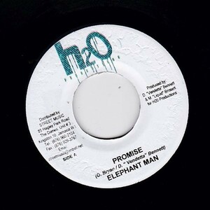 EPレコード　ELEPHANT MAN / PROMISE (HELLO MOTTO)