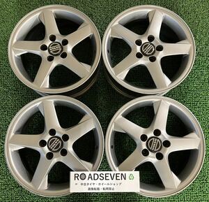 ★ボルボ VOLVO 純正 S60 V70 16インチ 16×6.5J +43 PCD108 5H ハブ:約65mm 4本Set アルミホイール 中古品 ★1本ガリ傷有 ★送料無料