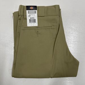 W28 カーキ 新品 874 ディッキーズ KHAKI DICKIES オリジナル 874 USA MODEL ワークパンツ 3