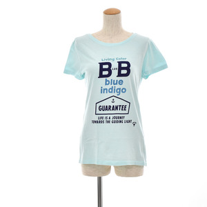 ブルーブルー BLUE BLUE BLUEBLUE ギャランティー レディースTシャツ S サックス 半袖Tシャツ 聖林公司 ハリウッドラントマーケット【処分